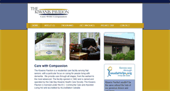 Desktop Screenshot of kiwanispavilion.ca